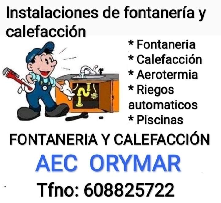Empresa Fontaneria y calefacción AEC ORYMAR